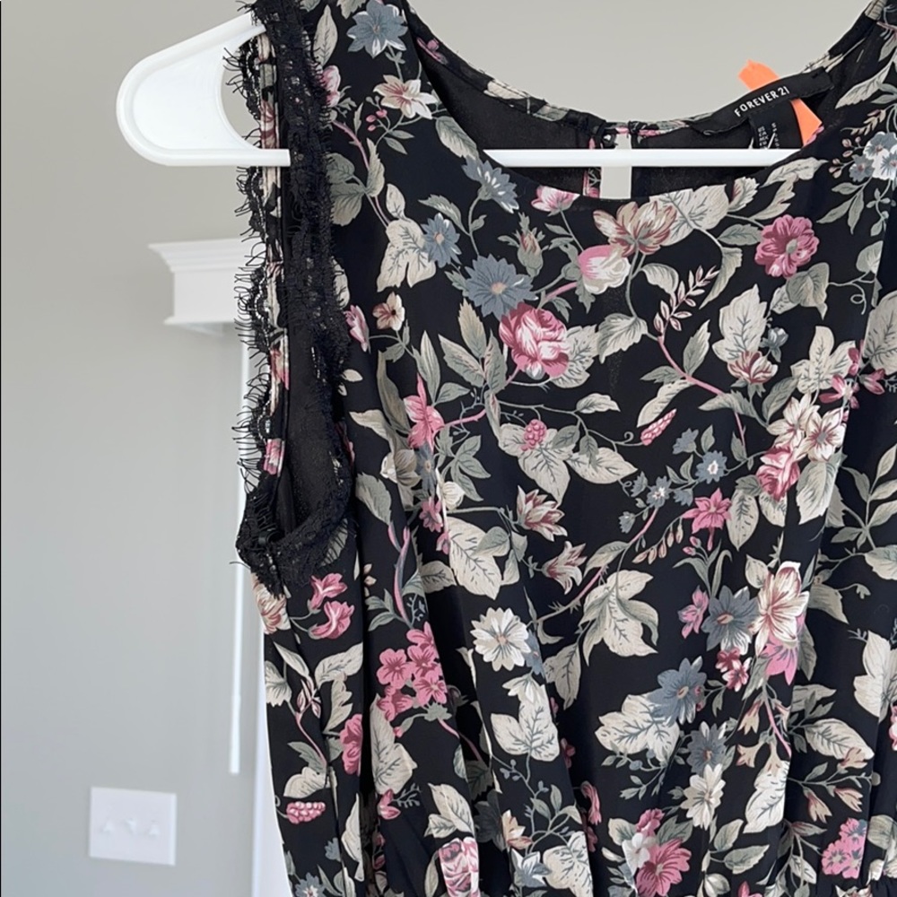 Floral lace dress